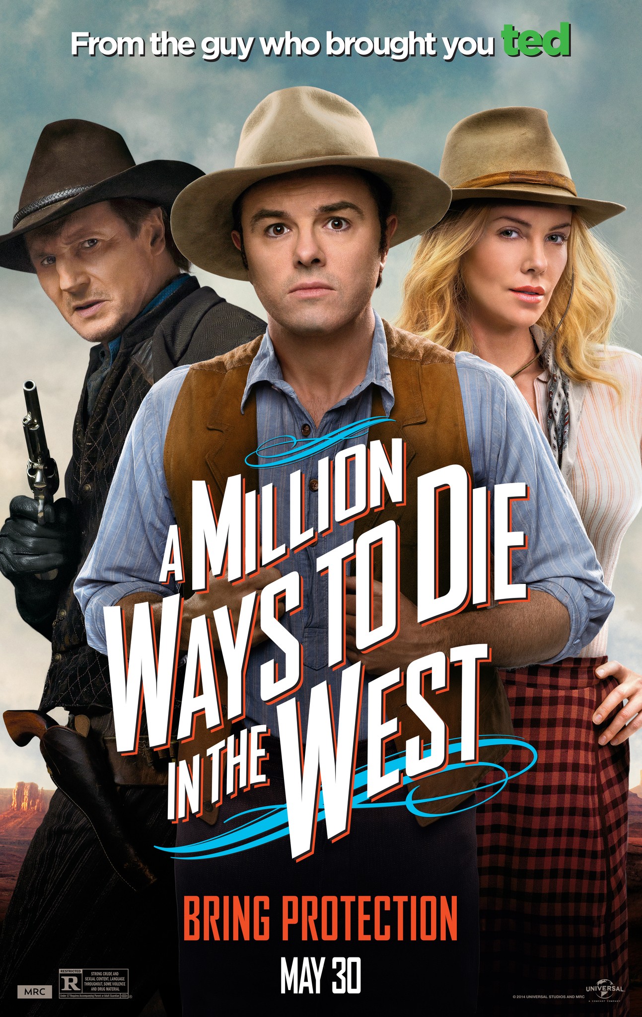 Triệu kiểu chết miền viễn Tây | A Million Ways to Die in the West (2014)
